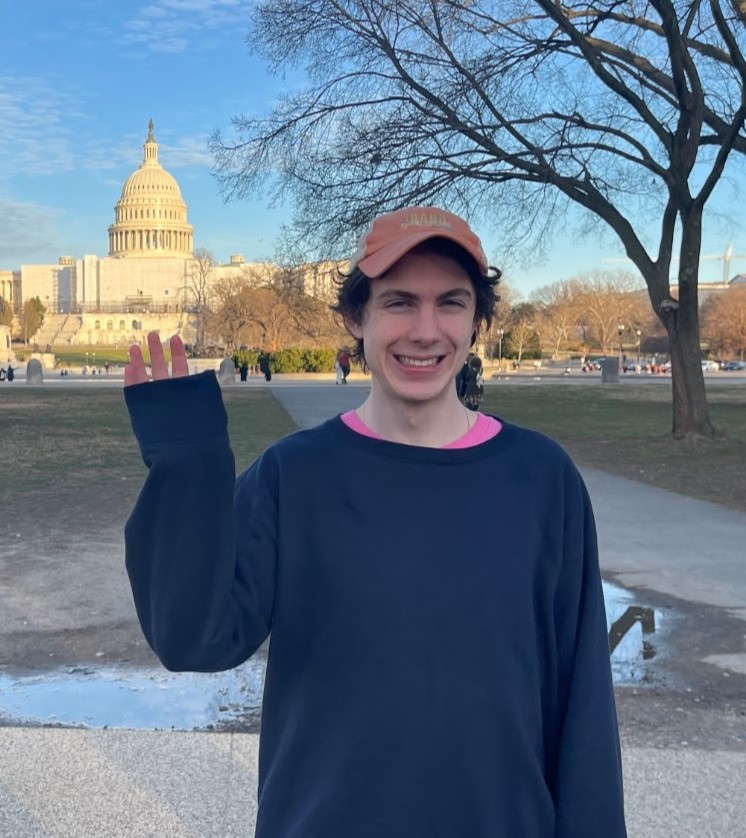 Aaron saying hi
